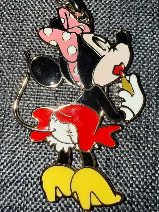 Kate Spade Minnie Mouse Keychain - Picture 2 of 5